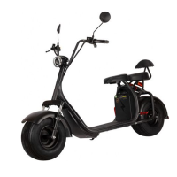 Электроскутер Citycoco GT X7 PRO Черный матовый (2000W) Off Road