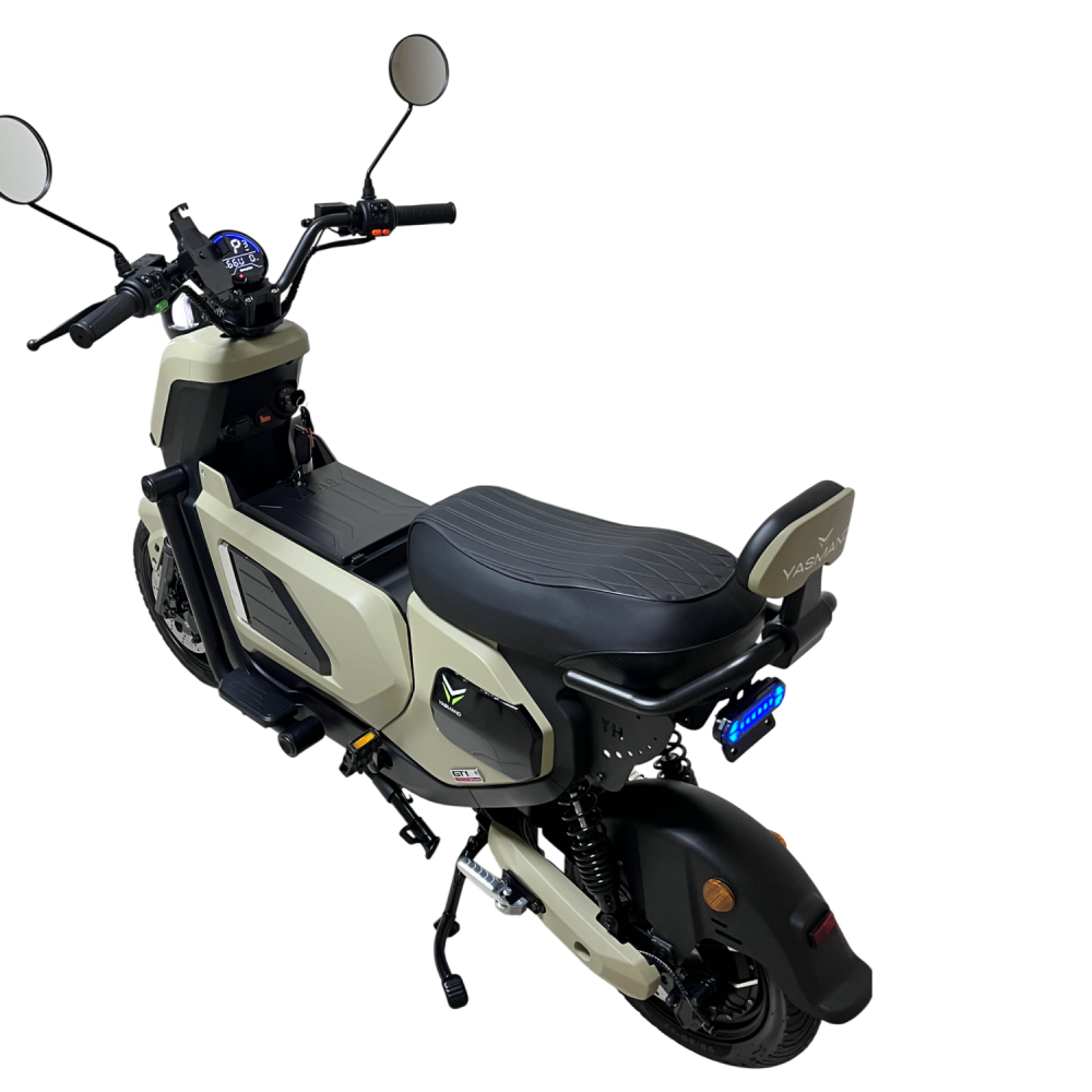 Электроскутер YASMAND COMBO U2 Pro кремовый 3