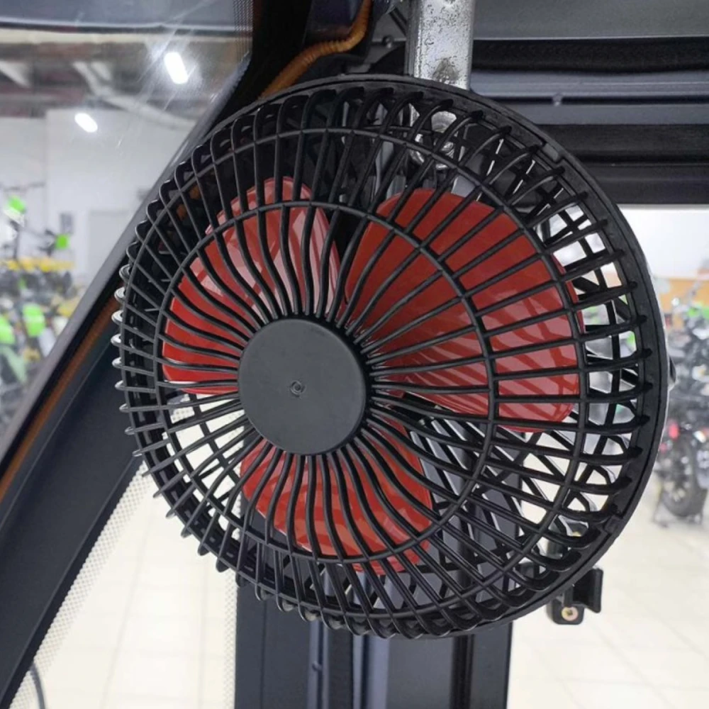 Грузовой электротрицикл Rutrike КАРГО Кабина Дуал NEXT обогрев 72V 2000W 12